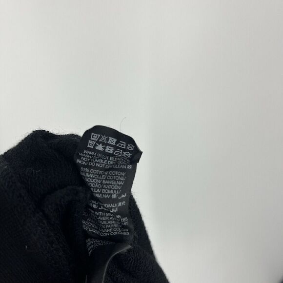 Sweaty Betty Sweatshirt Size Small Black After Class Split Side Oversized Yoga - Picture 10 of 10